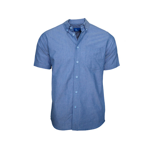 CAMISA BBO OXFORD CABALLERO MANGA CORTA - Artículos Promocionales MAS RECIO